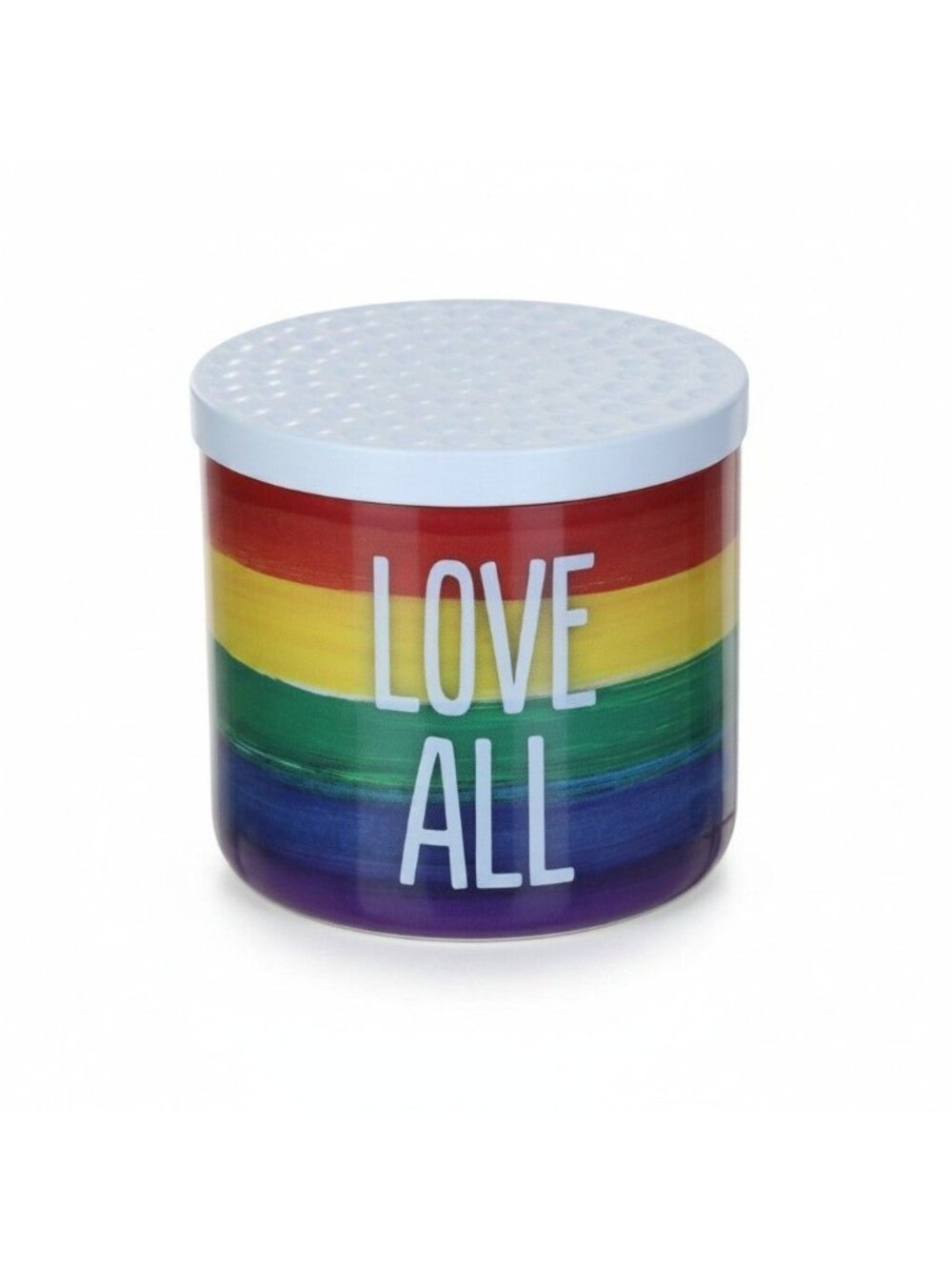 “Love All” Love Rainbow Scented Candle Sensational 2 Wick Storm 14.5oz Brand New
